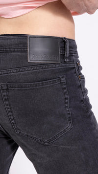 ACNE STUDIOS USED BLACK NORTH STAY JEANS