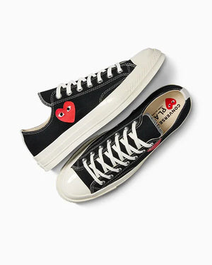 COMME DES GARÇONES PLAY CONVERSE SINGLE HEART LOW SNEAKER