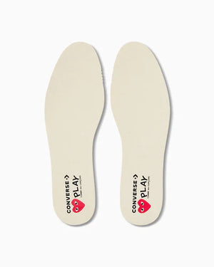 COMME DES GARÇONES PLAY CONVERSE SINGLE HEART LOW SNEAKER