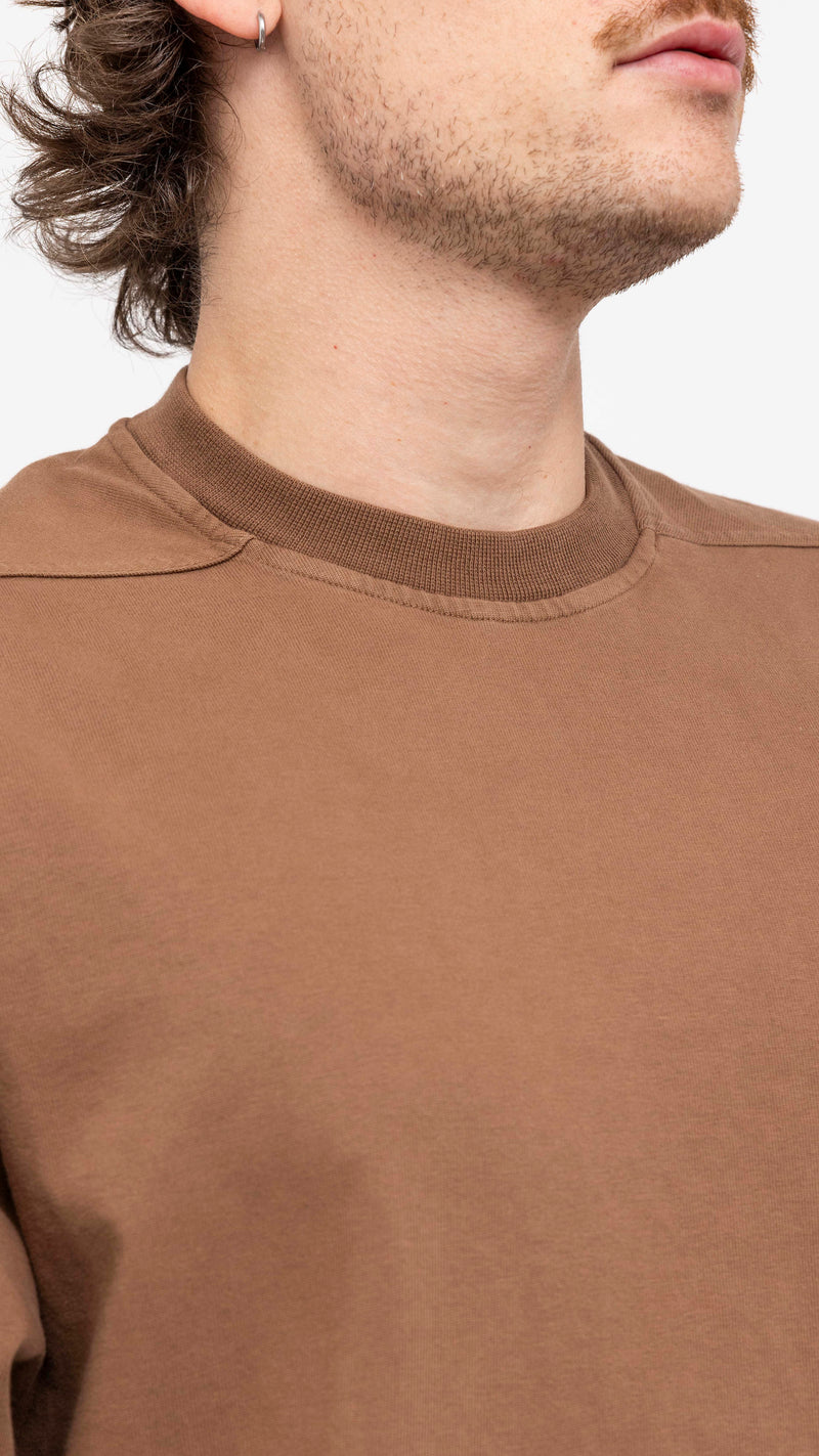 RICK OWENS DRKSHDW KHAKI BROWN JUMBO TEE