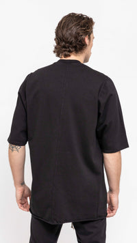 RICK OWENS DRKSHDW BLACK JUMBO TEE