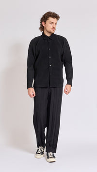 HOMME PLISSÉ BLACK OCTOBER SHIRT