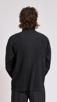 HOMME PLISSÉ BLACK OCTOBER SHIRT