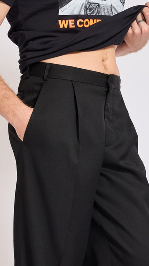 WALTER VAN BEIRENDONCK BLACK STAR PANTS