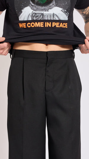 WALTER VAN BEIRENDONCK BLACK STAR PANTS