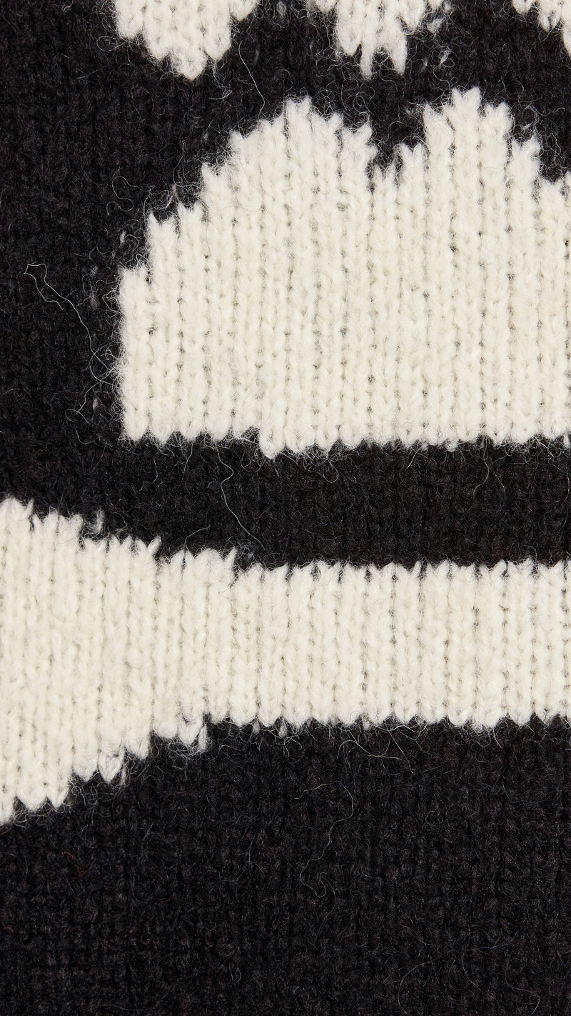 WALTER VAN BEIRENDONCK BLACK HI SWEATER