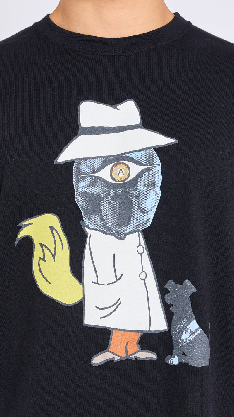 UNDERCOVER BLACK GRAPHIC T-SHIRT