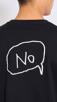 UNDERCOVER BLACK LONG SLEEVE GRAPHIC T-SHIRT