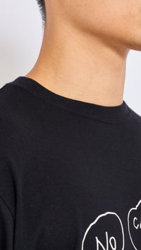 UNDERCOVER BLACK LONG SLEEVE GRAPHIC T-SHIRT