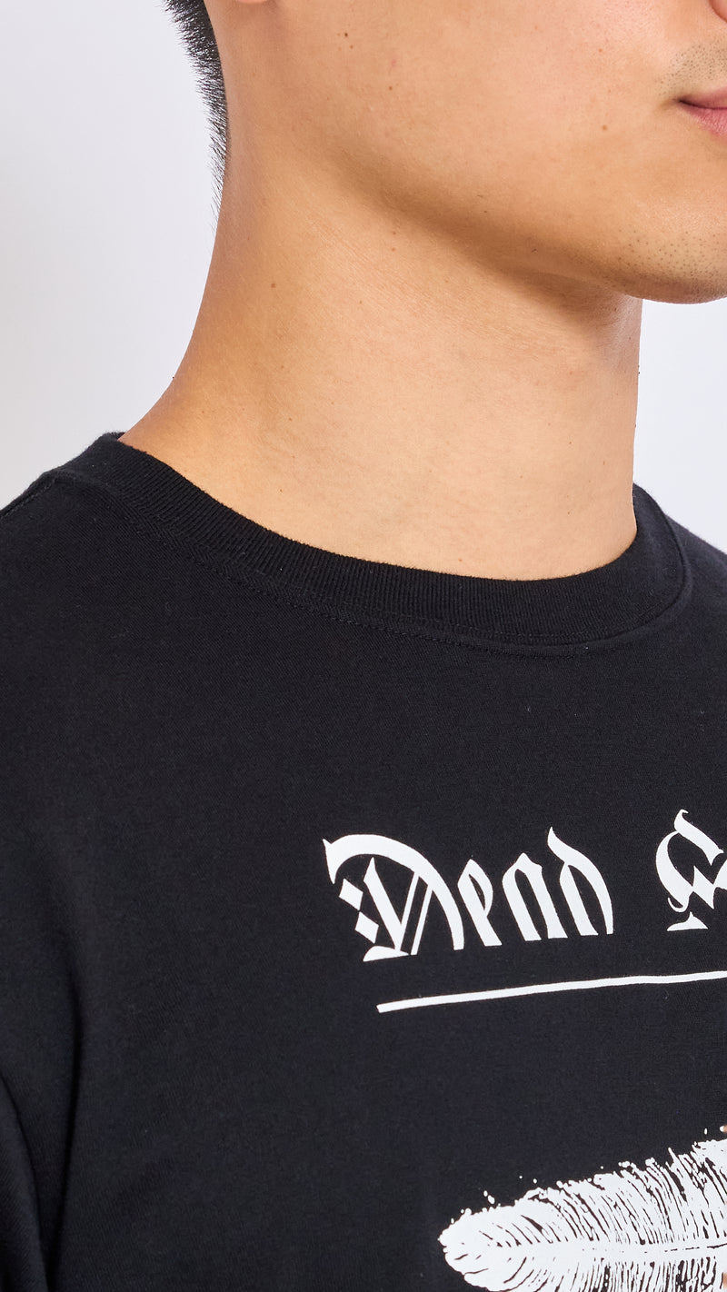 UNDERCOVER BLACK DEAD SOULS GRAPHIC T-SHIRT