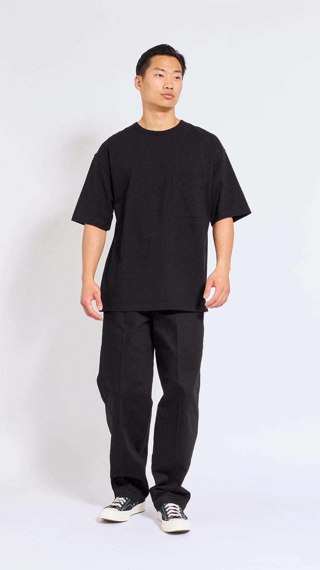 LEMAIRE BLACK BOXY T-SHIRT