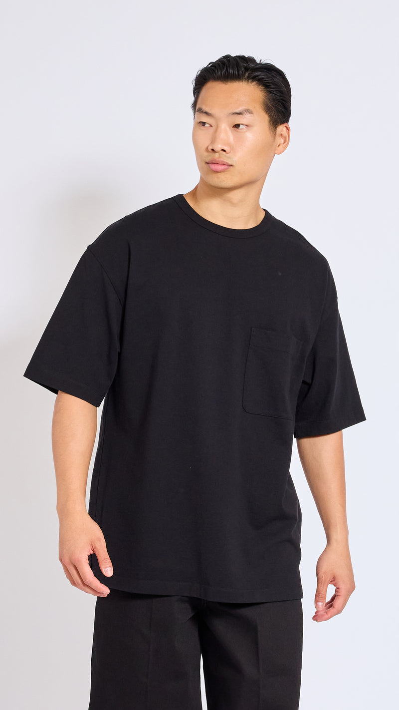 LEMAIRE BLACK BOXY T-SHIRT