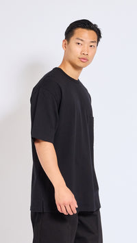 LEMAIRE BLACK BOXY T-SHIRT