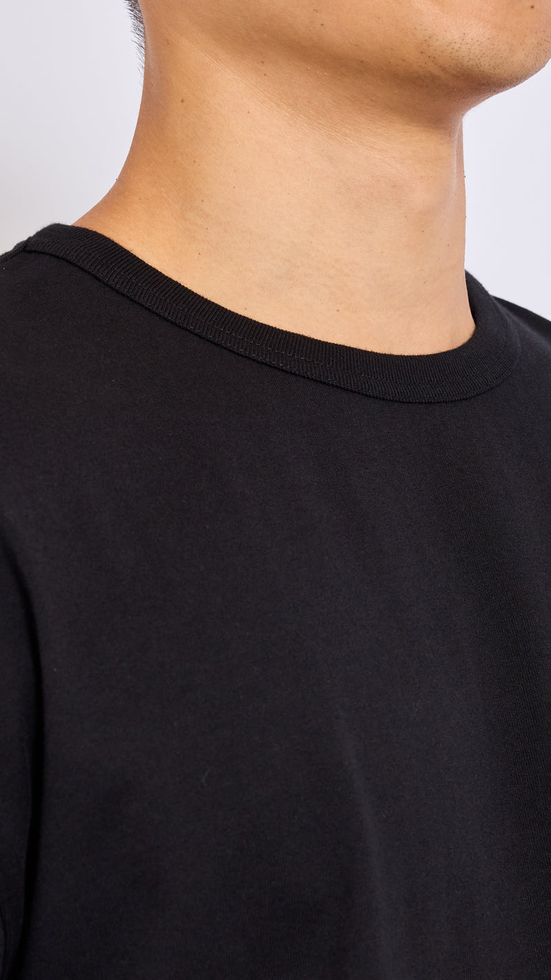 LEMAIRE BLACK BOXY T-SHIRT
