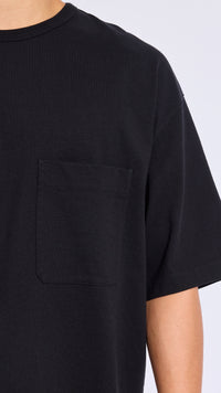 LEMAIRE BLACK BOXY T-SHIRT