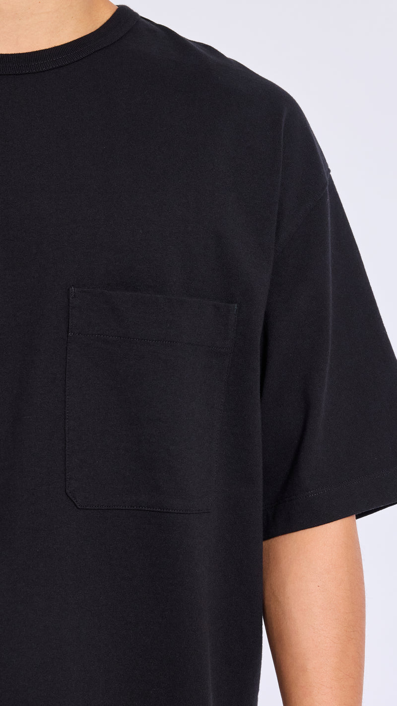 LEMAIRE BLACK BOXY T-SHIRT