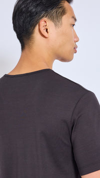 LEMAIRE SQUID INK U NECK T-SHIRT