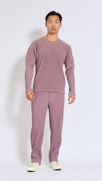 HOMME PLISSÈ ISSEY MIYAKE SEASIDE PURPLE MONTHLY PANTS