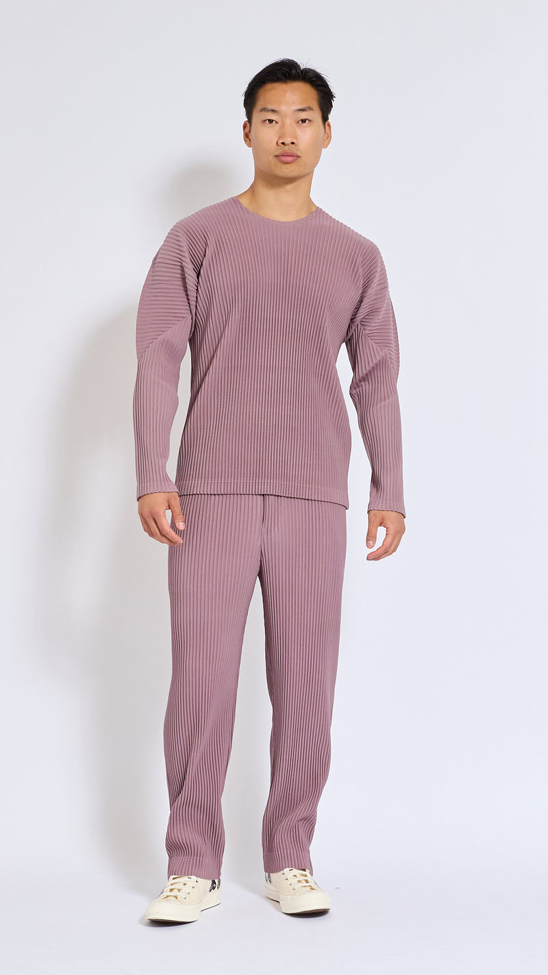 HOMME PLISSÈ ISSEY MIYAKE SEASIDE PURPLE MONTHLY T-SHIRT