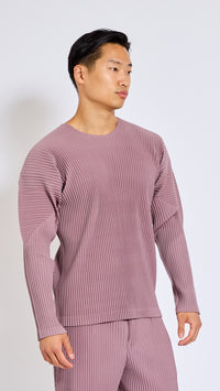 HOMME PLISSÈ ISSEY MIYAKE SEASIDE PURPLE MONTHLY T-SHIRT