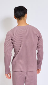 HOMME PLISSÈ ISSEY MIYAKE SEASIDE PURPLE MONTHLY T-SHIRT