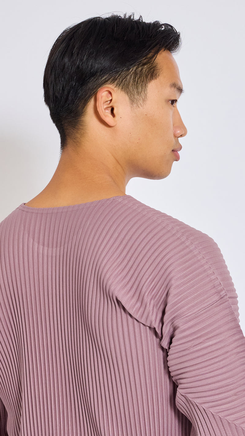 HOMME PLISSÈ ISSEY MIYAKE SEASIDE PURPLE MONTHLY T-SHIRT