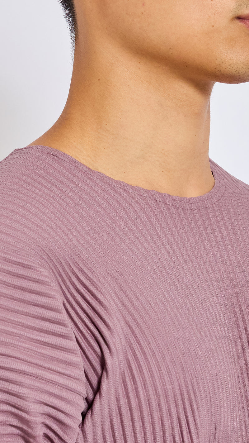 HOMME PLISSÈ ISSEY MIYAKE SEASIDE PURPLE MONTHLY T-SHIRT