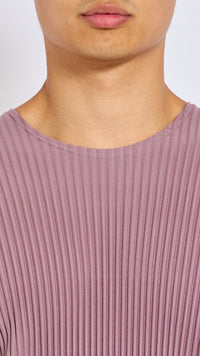 HOMME PLISSÈ ISSEY MIYAKE SEASIDE PURPLE MONTHLY T-SHIRT