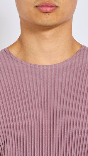 HOMME PLISSÈ ISSEY MIYAKE SEASIDE PURPLE MONTHLY T-SHIRT