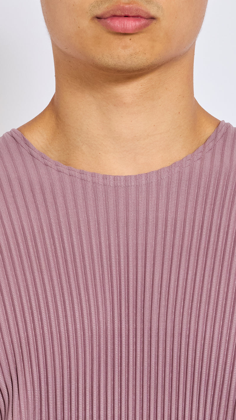 HOMME PLISSÈ ISSEY MIYAKE SEASIDE PURPLE MONTHLY T-SHIRT