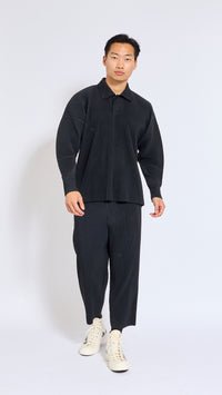 HOMME PLISSÈ ISSEY MIYAKE BLACK MONTHLY POLO