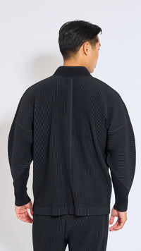 HOMME PLISSÈ ISSEY MIYAKE BLACK MONTHLY POLO