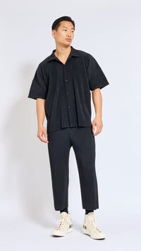 HOMME PLISSÉ ISSEY MIYAKE BLACK JULY SHIRT