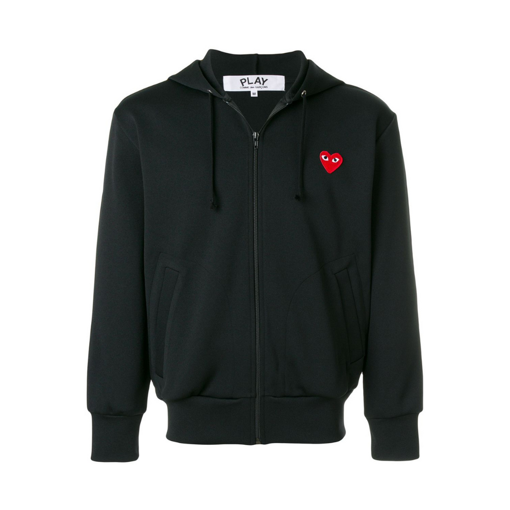 COMME DES GARÇONS BLACK ZIP HOODIE