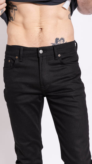 ACNE STUDIOS BLACK NORTH STAY JEANS
