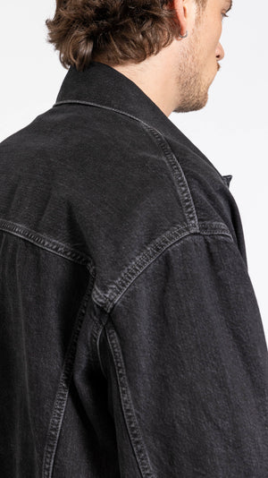 ACNE STUDIOS BLACK LOOSE DENIM JACKET (Copy)