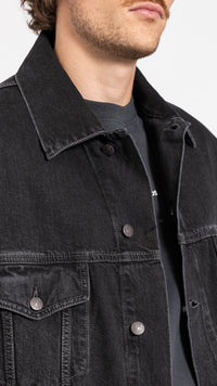 ACNE STUDIOS BLACK LOOSE DENIM JACKET (Copy)