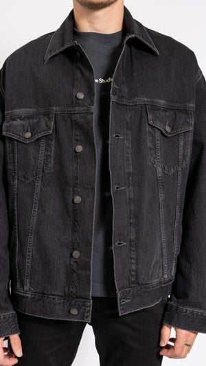 ACNE STUDIOS BLACK LOOSE DENIM JACKET (Copy)