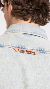 ACNE STUDIOS INDIGO BLUE DENIM SHIRT