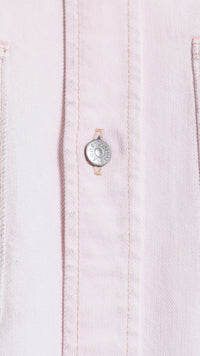 ACNE STUDIOS PALE PINK DENIM SHIRT