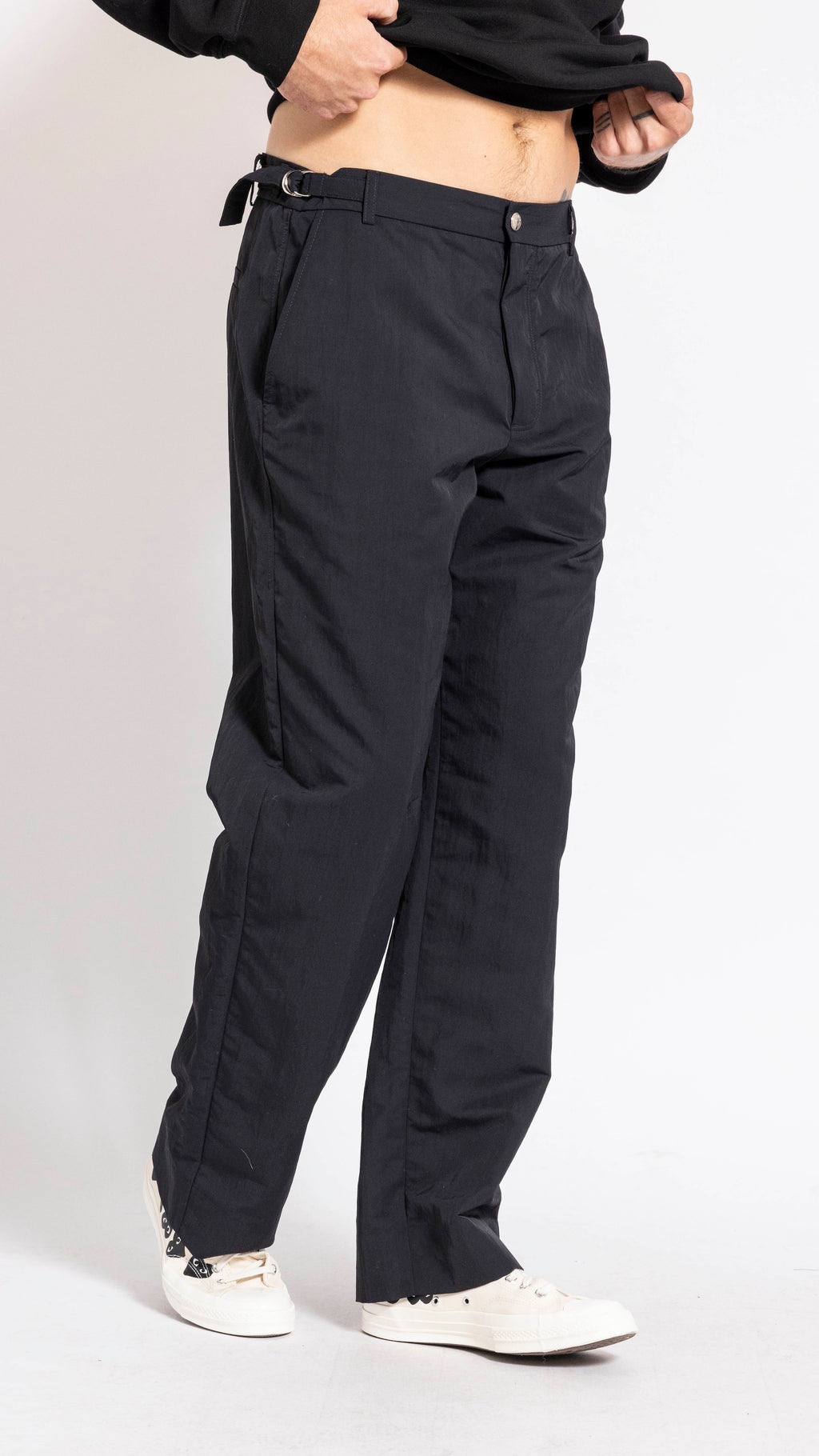 JACQUEMUS BLACK "LE PANTALON JEAN" PANTS