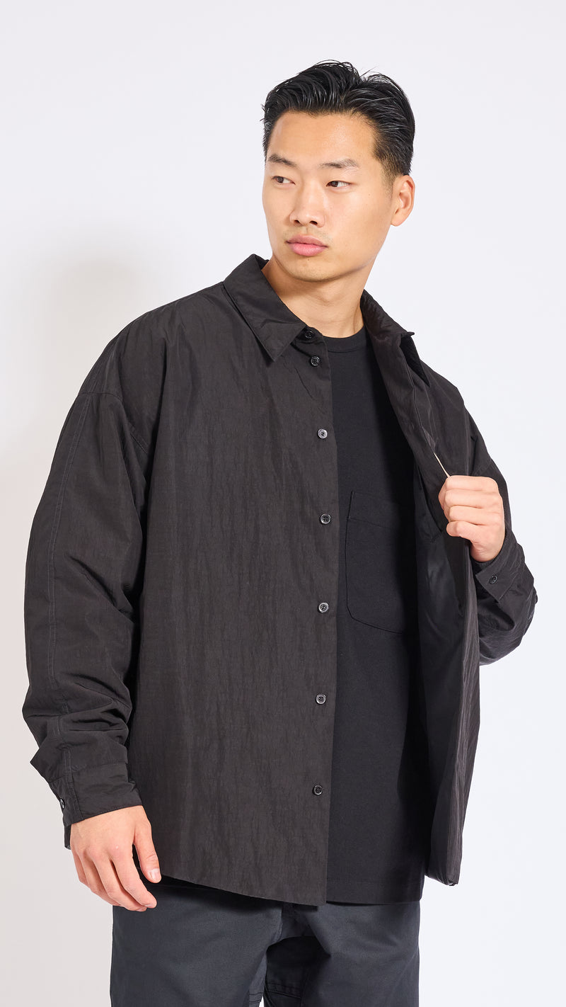 MARNI BLACK PADDED OUTERSHIRT