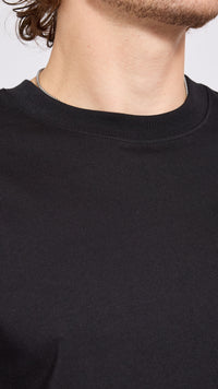 DRIES VAN NOTEN BLACK HELI T-SHIRT