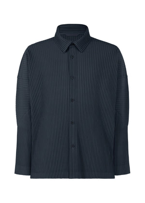 HOMME PLISSÉ ISSEY MIYAKE NAVY NOVEMBER SHIRT