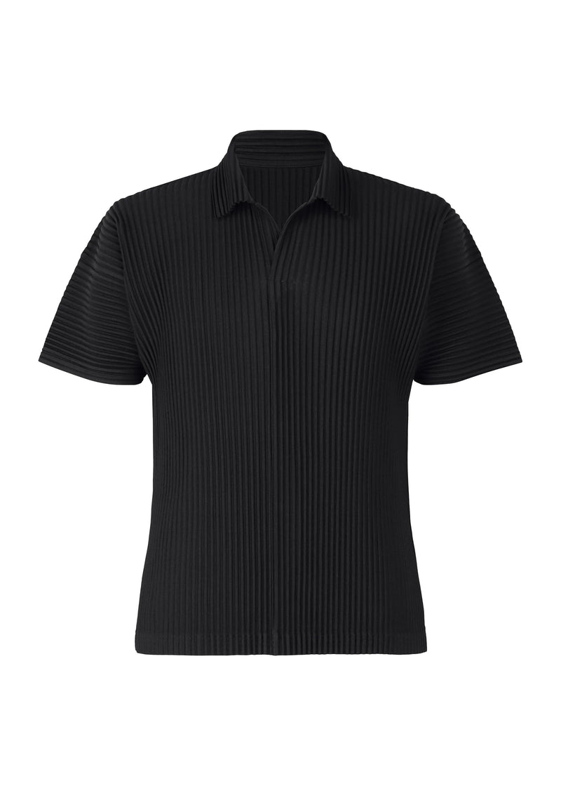 HOMME PLISSÉ ISSEY MIYAKE BLACK BASICS POLO